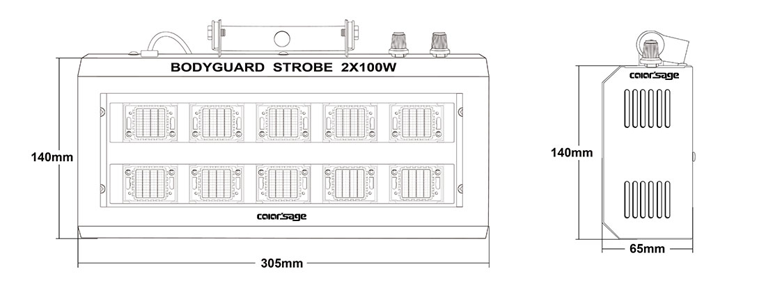 CS-S200A-Ⅱ Size